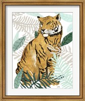 Framed Jungle Tiger II