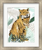 Framed Jungle Tiger II