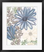 Hidden Floral II Framed Print