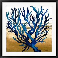 Framed Coastal Blue I