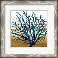 Framed Coastal Blue II