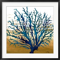 Framed Coastal Blue II