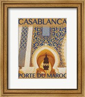 Framed Destination Morocco I