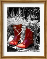 Framed Rain Boots