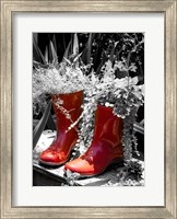 Framed Rain Boots