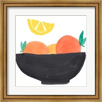 Framed Fruit Bowl I