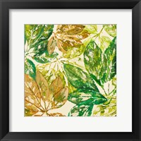 Green Overlay I Framed Print