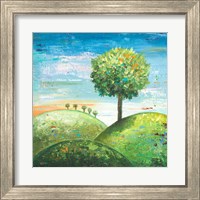 Framed 'Cute Tree I' border=