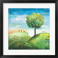 Framed 'Cute Tree I' border=