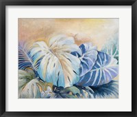 Blue Plants II Framed Print