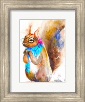 Framed Hipster Squirrel