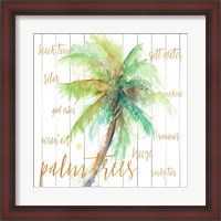 Framed Vacation Palm