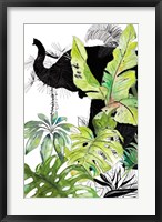 Framed Elefante Negro I