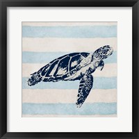 Surf Side Striped III Framed Print