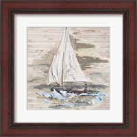 Framed Rough Sailing I
