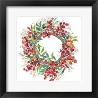 Framed Christmas Wreath