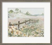 Framed Fence with Flowers