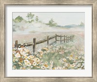 Framed Fence with Flowers