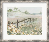 Framed Fence with Flowers