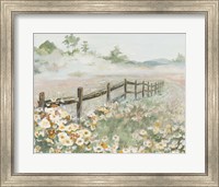 Framed Fence with Flowers