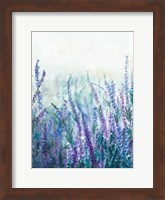 Framed Lavender Garden I