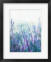Framed Lavender Garden I