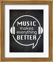 Framed Music Makes Everything Better