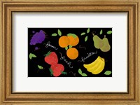 Framed Fresh Fruit