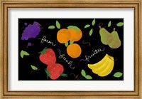 Framed Fresh Fruit