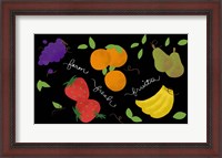 Framed Fresh Fruit