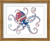 Framed Dotted Octopus I