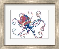 Framed Dotted Octopus I