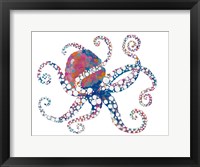 Framed Dotted Octopus I