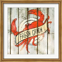 Framed Fresh Catch Square