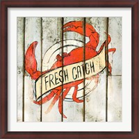 Framed Fresh Catch Square