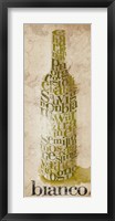 Framed Type of Wine II