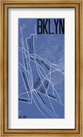 Framed BKLYN Grid Panel