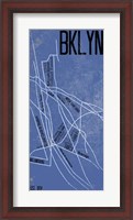 Framed BKLYN Grid Panel
