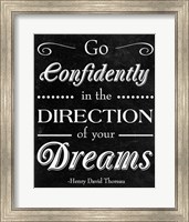 Framed Direction of your Dreams