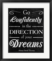 Direction of your Dreams Framed Print