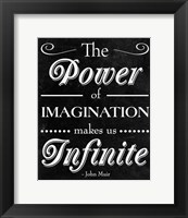 Framed Power of Imagination