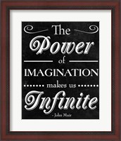 Framed Power of Imagination