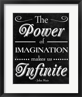 Power of Imagination Framed Print
