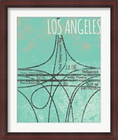 Framed LA Roads