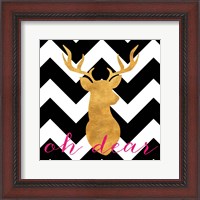 Framed Gold Stuff On Chevron I