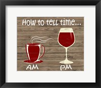 Framed How to Tell Time