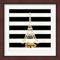 Framed Gold Paris Collection II