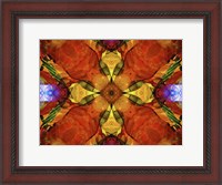 Framed Colorful Kaleidoscope 10