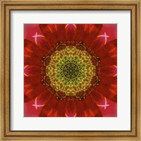 Framed Colorful Kaleidoscope 7