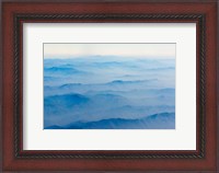 Framed Aerial View of Mountain, South Asia